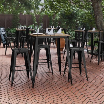 Комплект барный: стол, 2 стула UrbanBar - купить в Телякей-Кубово