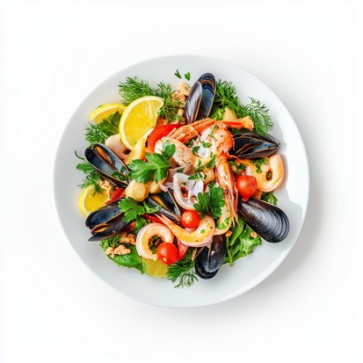 Фирменное блюдо Морской гриль прованс - купить в Телякей-Кубово